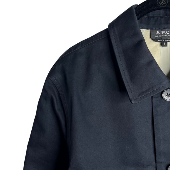 1-25 APC RUE MADAME PARIS Men's Jacket Navy Small - Picture 5 of 11